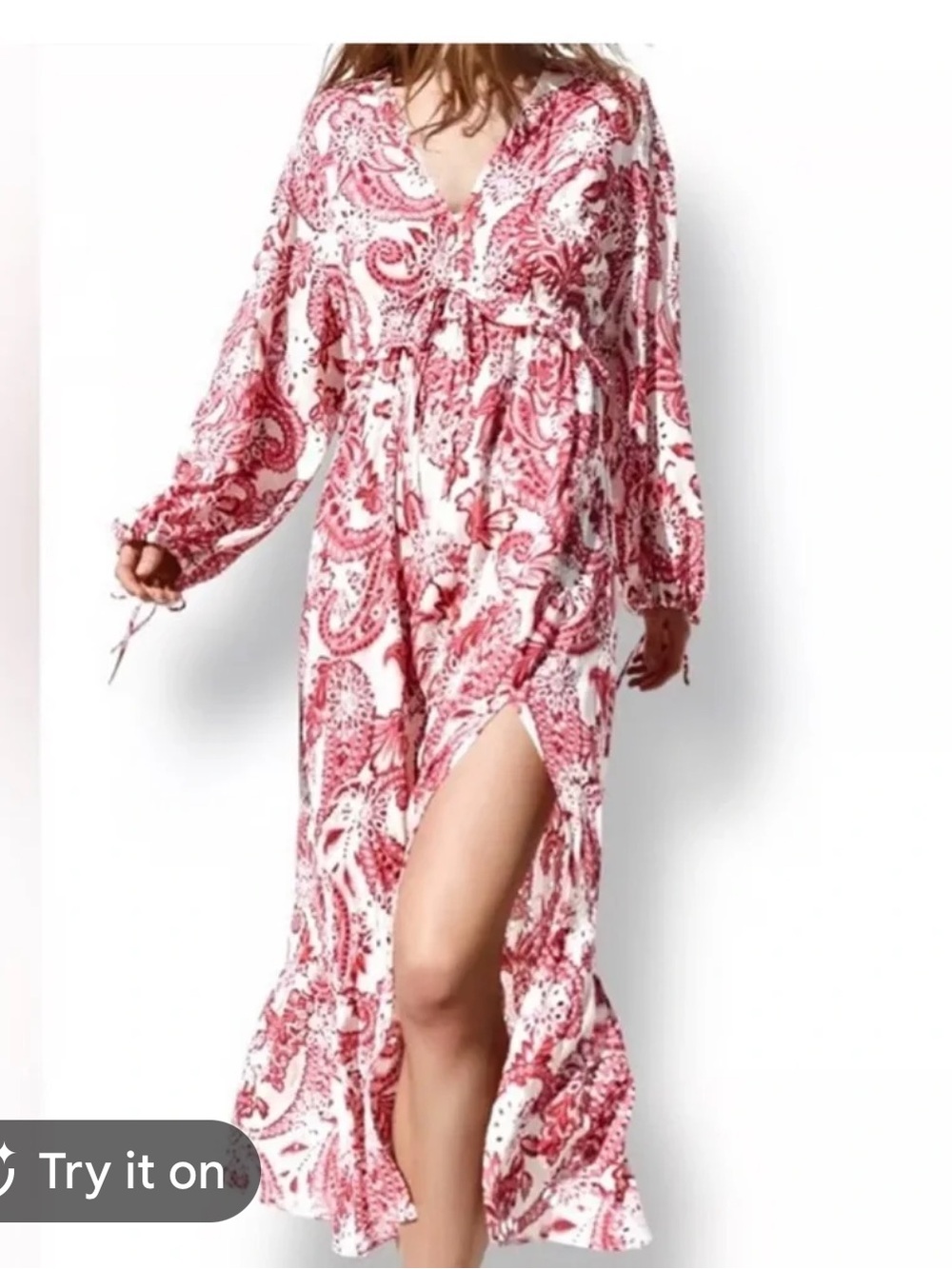 ZARA 🔥 Embroidered Print midi  Dress